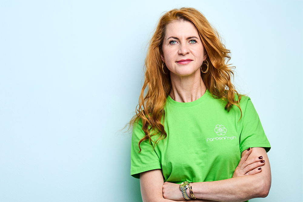 Farbenfroh Raumgestalter | Foto Geschäftsführerin Franziska Lux